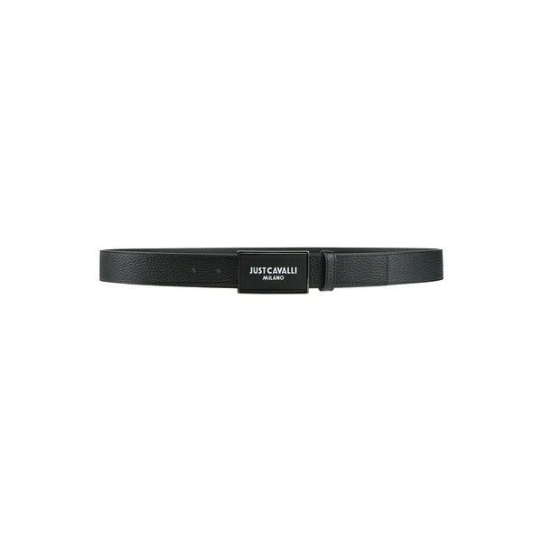 【貨物輸送無料】 ロベルトカヴァリ メンズ 胴締め 付属品 Belts Black