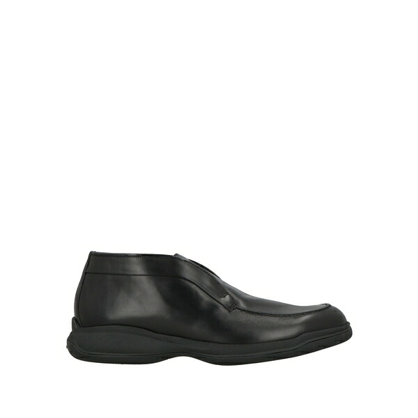 【貨物輸送無料】 サントーニ メンズ ブーツ シューズ Ankle boots Black