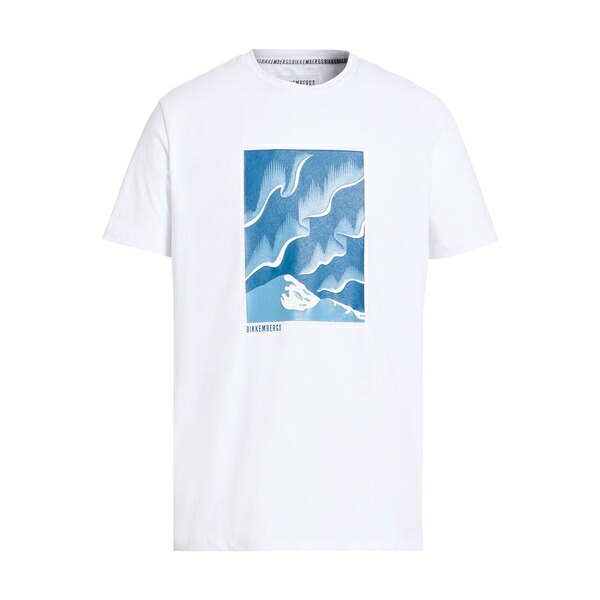 【貨物輸送無料】 ビッケンバーグス メンズ プルオーバー トップス T-shirts White