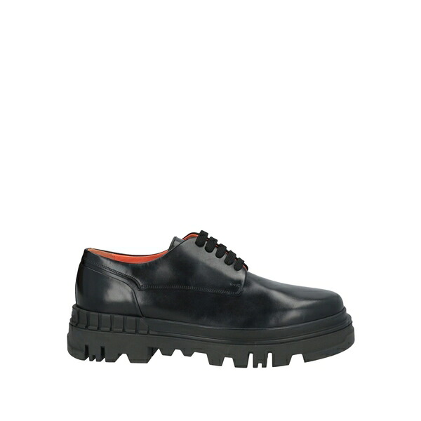 【貨物輸送無料】 サントーニ メンズ お召しものシューズ シューズ Lace-up shoes Black