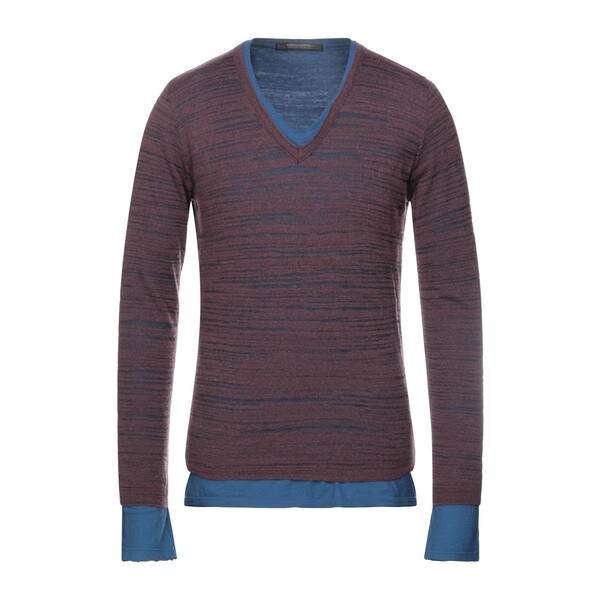 【貨物輸送無料】 メッサジェリエ メンズ 編み物\u0026プルオーバー アウター Sweaters Purple
