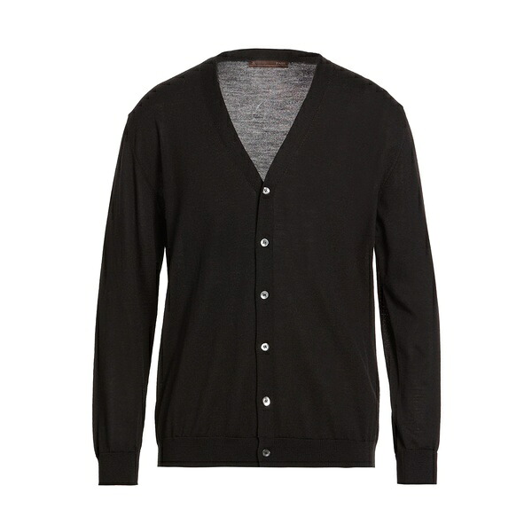 【送料無料】 ファビ メンズ カーディガン アウター Cardigans Black｜asty