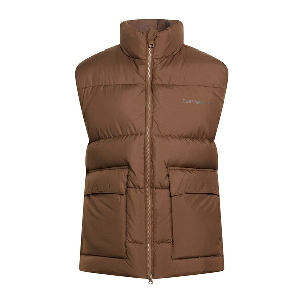 【送料無料】 カーハート メンズ ジャケット＆ブルゾン アウター Vests Brown｜asty 30,420円