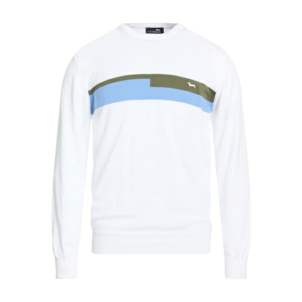 【貨物輸送無料】 ハーモント \u0026 知恵袋 メンズ 編み物\u0026プルオーバー アウター Sweaters White