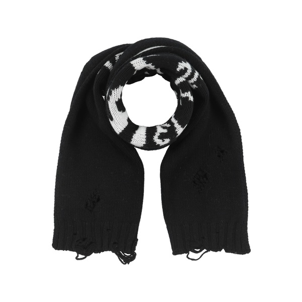 【貨物輸送無料】 マルタンマルジェラ メンズ えり巻き・袈裟・えり巻き 付属物 Scarves Black