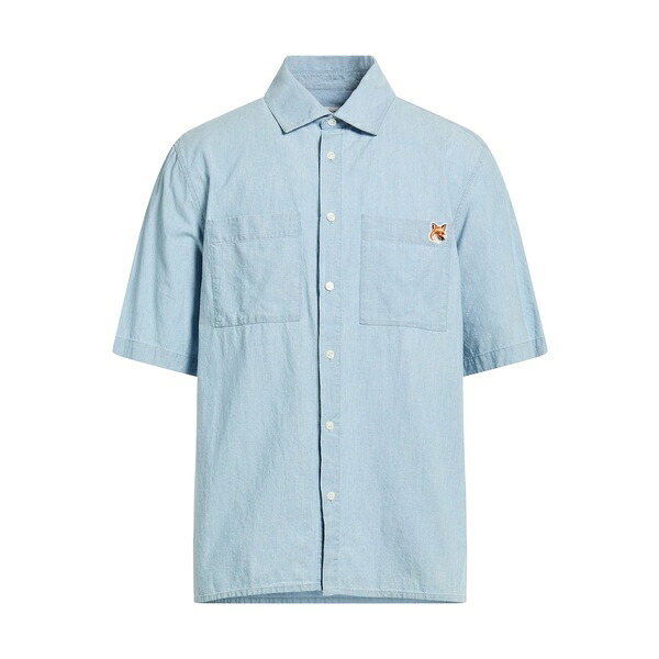 【貨物輸送無料】 住み家 稲荷 メンズ プルオーバー トップス Shirts Azure