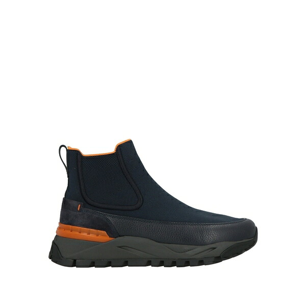 【貨物輸送無料】 サントーニ メンズ ブーツ シューズ Ankle boots Blue