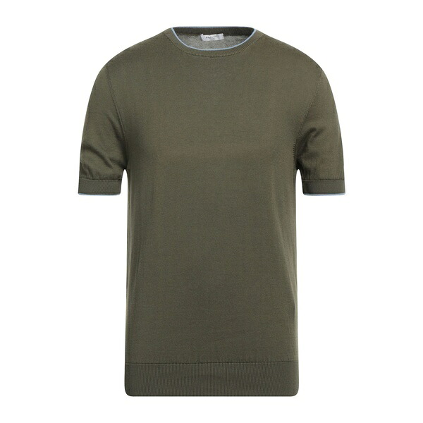 【送料無料】 ボリオリ メンズ ニット&セーター アウター Sweaters Green｜asty