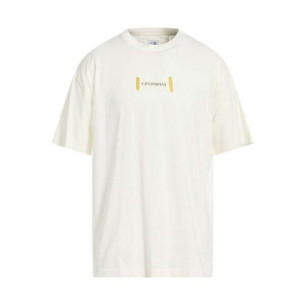 【貨物輸送無料】 シーピーカンパニー メンズ プルオーバー トップス T-shirts White