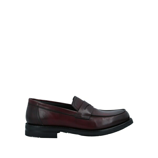 【貨物輸送無料】 ファビ メンズ スリッポン・ローファー シューズ Loafers Red
