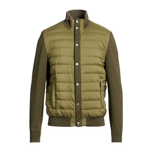 【貨物輸送無料】 ムーレー メンズ 上衣＆上衣 アウター Puffers Green