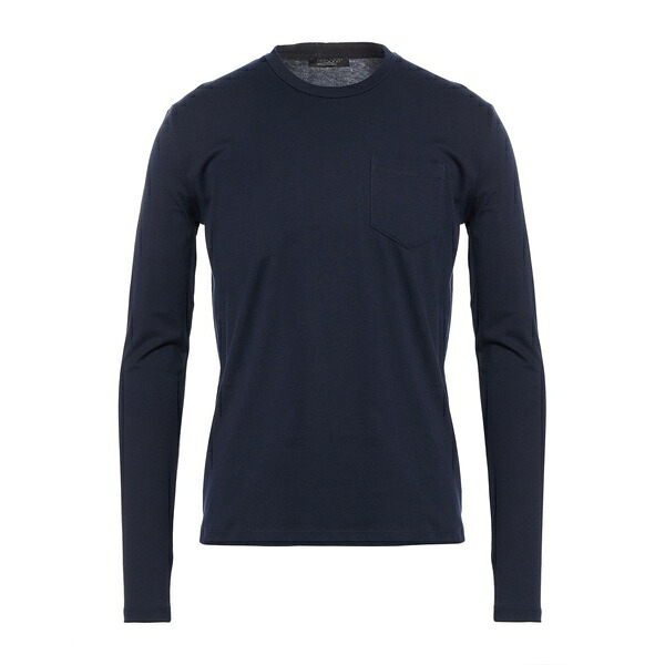 【貨物輸送無料】 アラゴナ メンズ ティーシャツ トップス T-shirts Blue Tシャツ・カットソー-トップス-メンズファッション