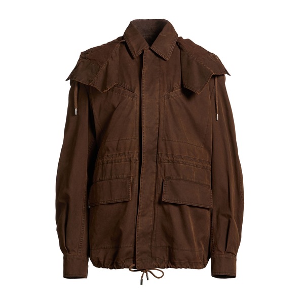 【貨物輸送無料】 マックイーン メンズ 上衣＆上衣 アウター Jackets Brown