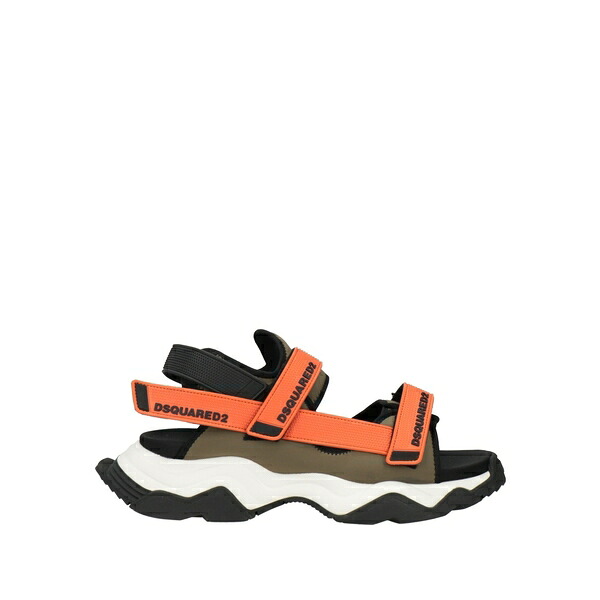 【貨物輸送無料】 ディースクエアード メンズ サンダル シューズ Sandals Green