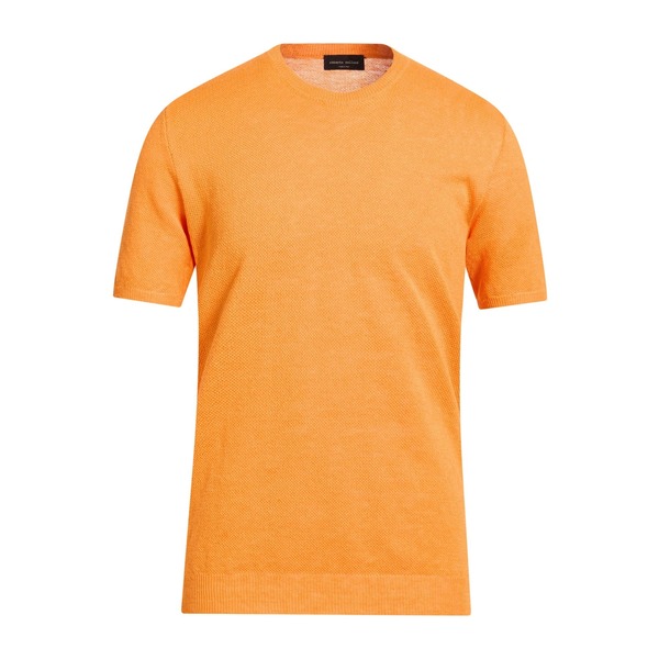 【送料無料】 ロベルトコリーナ メンズ ニット&セーター アウター Sweaters Orange｜asty