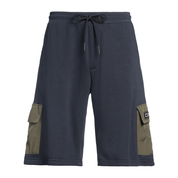 【送料無料】 アイスバーグ メンズ カジュアルパンツ ボトムス Shorts & Bermuda Shorts Blue｜asty 39,520円