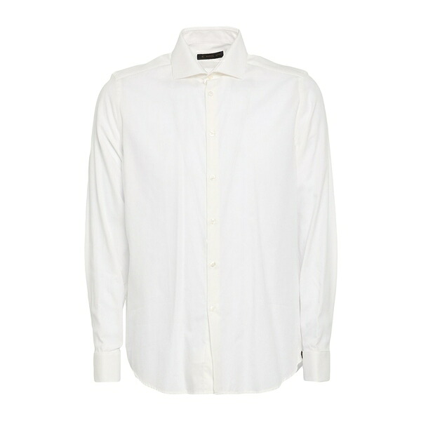 【送料無料】 マニュエル リッツ メンズ シャツ トップス Shirts White｜asty