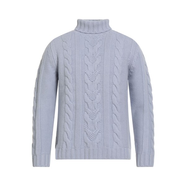 【貨物輸送無料】 フェデーリ メンズ 編み物\u0026プルオーバー アウター Turtlenecks Purple