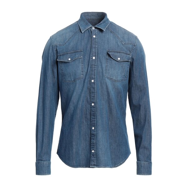 【送料無料】 ドンダップ メンズ シャツ トップス Denim shirts Blue