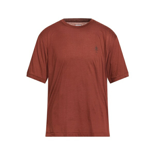 【送料無料】 シーピーカンパニー メンズ Tシャツ トップス T-shirts Brown|asty