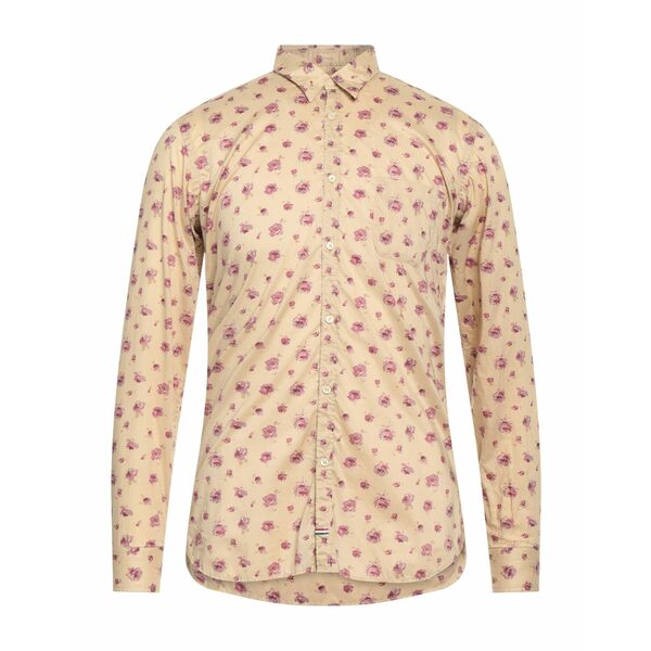 【送料無料】 キャリバン メンズ シャツ トップス Shirts Beige