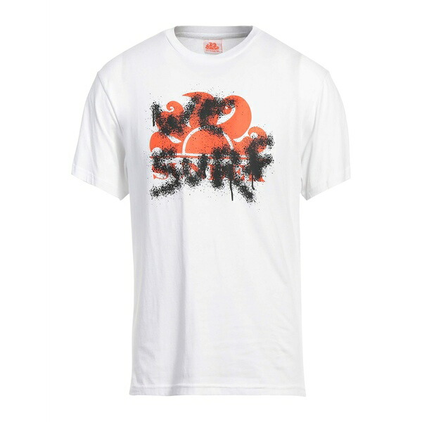 【送料無料】 サンデッキ メンズ Tシャツ トップス T-shirts White