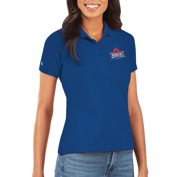 見事な創造力 アンティグア レディース ポロシャツ トップス Toronto Rock Antigua Women's Team Logo  Legacy Pique Polo Royal fucoa.cl