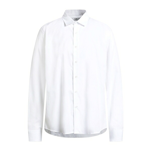 【送料無料】 アイスバーグ メンズ シャツ トップス Shirts White