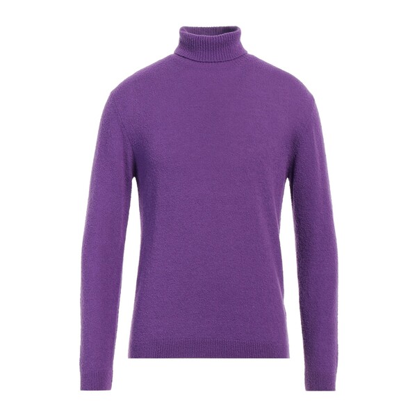 【送料無料】 ダニエル フィエゾリ メンズ ニット&セーター アウター Turtlenecks Purple