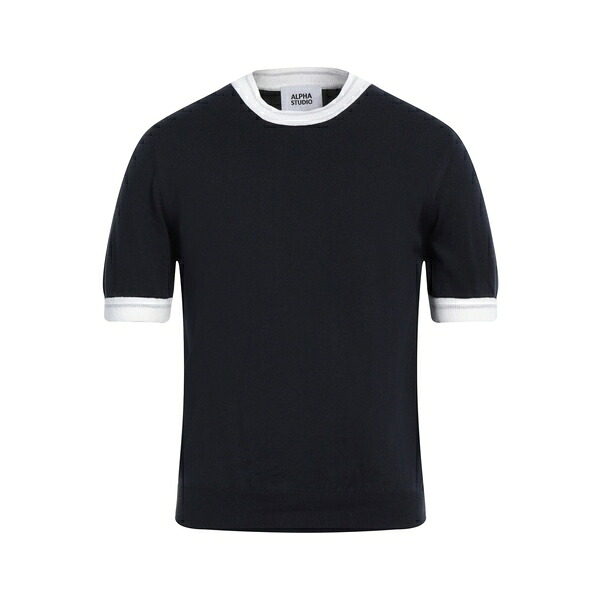 【送料無料】 アルファス テューディオ メンズ ニット&セーター アウター Sweaters Blue