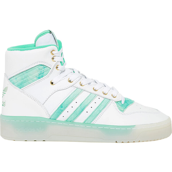 adidas アディダス メンズ スニーカー  【adidas Rivalry Hi Chinese Singles\u0027 Day (2019)】  大いさ US_11(29.0糎) Footwear White/Hi-Res Green-Gold Foil スニーカー-メンズ靴