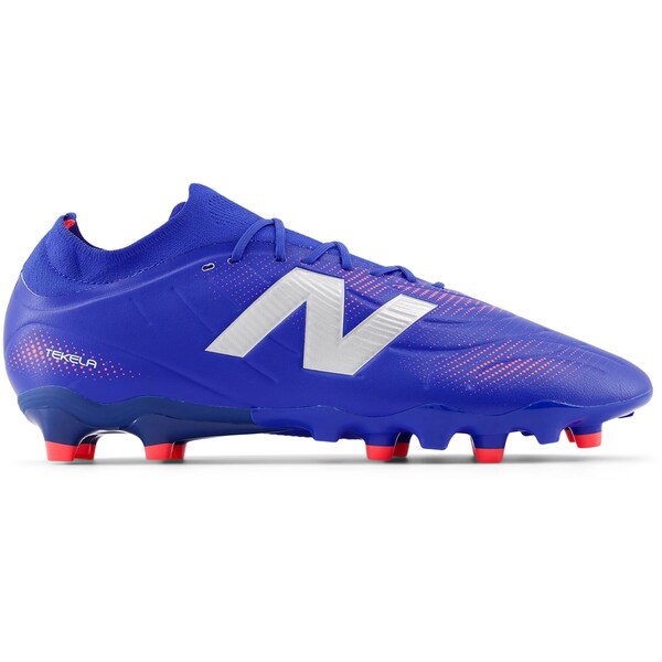 New Balance ニュー平衡にする メンズ スニーカー  【New Balance Tekela Team Low Laced FG V5 Blue Gemstone Energy Red Silver】  大いさ US_M_13 Blue Gemstone/Energy Red/Silver スニーカー-靴-メンズ靴