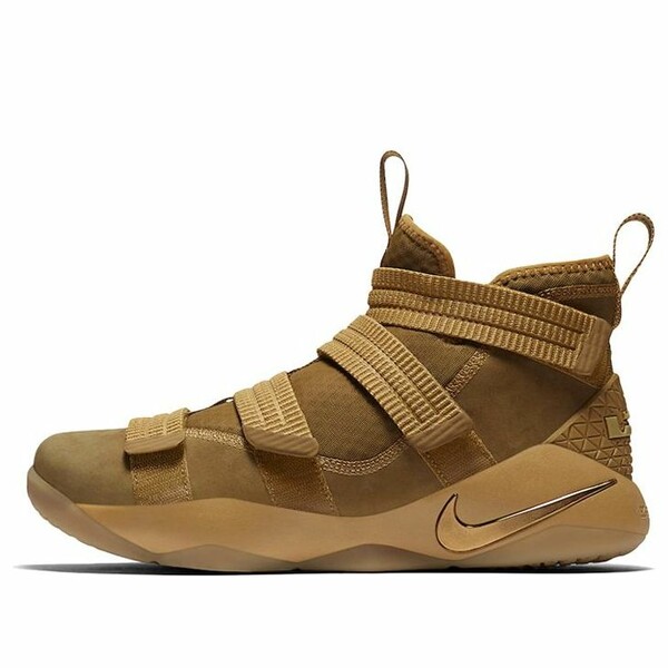 Nike ナイキ メンズ スニーカー 【Nike Lebron Soldier 11 EP 'Wheat Metallic Gold' 897647-700】 サイズ US_11(29.0cm)｜asty