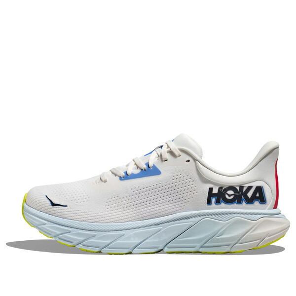 HOKA ONE ONE ホカオネオネ メンズ スニーカー  【HOKA ONE ONE Arahi 7 \u0027Blanc De Blanc Virtual Blue\u0027 1147850-BVR】  大きさ US_9(27.0糎)