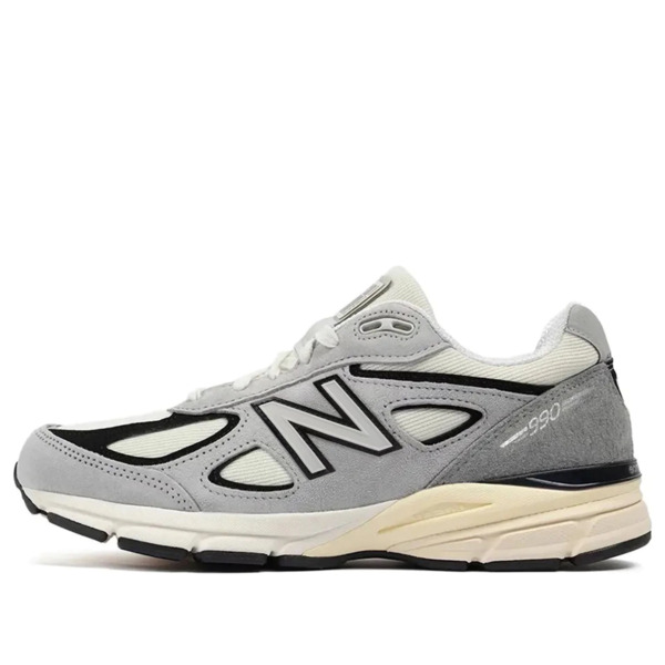 New Balance ニュー平衡にする メンズ スニーカー  【New Balance x Teddy Santis 990v4 Made インチ USA \u0027Grey Black\u0027 U990TG4】  大きさ US_11.5(29.5糎)