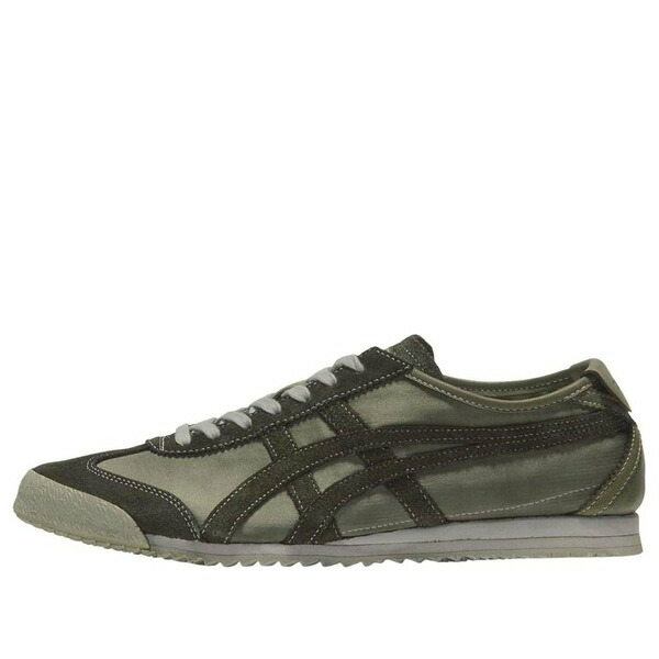 Onitsuka Tiger オニツカタイガー メンズ スニーカー  【Onitsuka Tiger Nippon Made Mexico 66 \u0027Green Black\u0027 1183C176-302】  大いさ US_5(23.0糎) スニーカー-靴-メンズ靴
