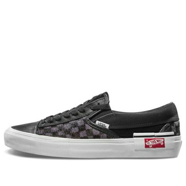 Vans バンズ メンズ スニーカー  【Vans Slip-On Cap LX Pony Checkered VN0A3TKSVSN】  サイズ US_8.5(26.5cm)