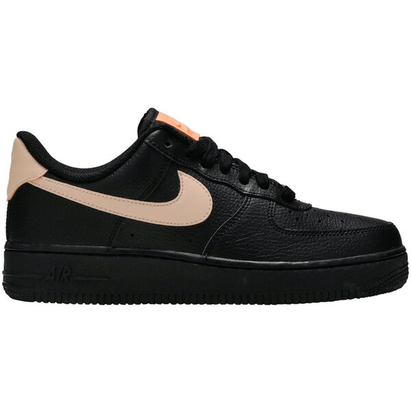 Nike ナイキ レディース スニーカー 【Nike Air Force 1 Low '07 LE Black Crimson Tint (Women's)】 サイズ US_7(24.0cm) Black/Black-Crimson Tint｜asty