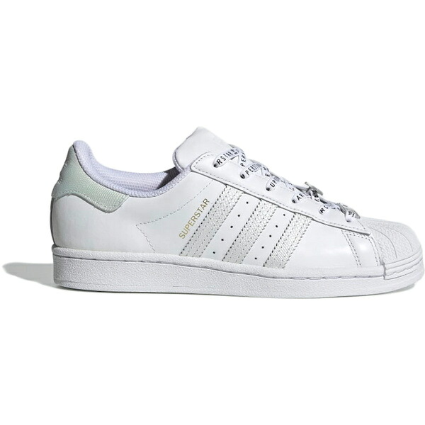 adidas アディダス レディース スニーカー 【adidas Superstar Cloud White Black (Women's)】 サイズ US_7(24.0cm) Cloud White / Cloud White / Core Black｜asty