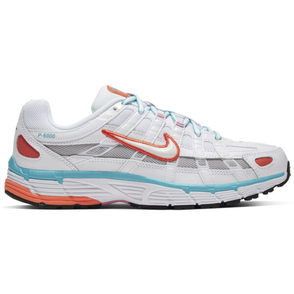 Nike ナイキ レディース スニーカー 【Nike P-6000 White (Women's)】 サイズ US_5(22.0cm) White/Oracle Aqua/Magic Flamingo/White｜asty
