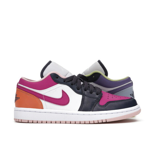 Jordan ジョーダン レディース スニーカー 【Jordan 1 Low Purple Magenta (Women's)】 サイズ US_7(24.0cm) Purple/White-Navy|asty
