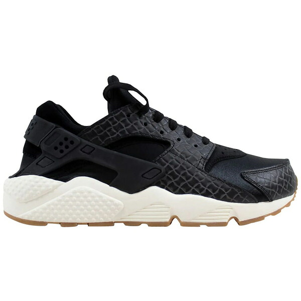 Nike ナイキ レディース スニーカー  【Nike Air Huarache Run Premium Black/Black-Sail-Gum Medium Brown (Women\u0027s)】  大きさ US_5.5(22.5珊) Black/Black-Sail-Gum Medium Brown