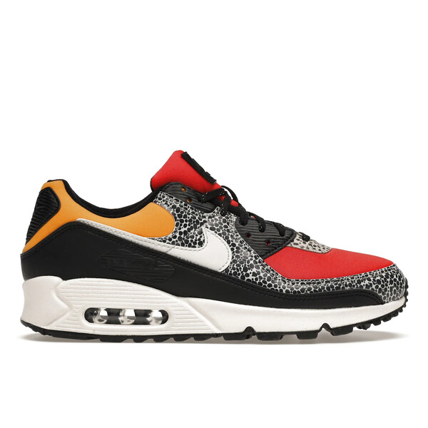 Nike ナイキ レディース スニーカー  【Nike Air Max 90 SE Safari Chile Red Pollen (Women\u0027s)】  大いさ US_9.5(26.5糎) Black/Chile Red/Pollen/Phantom