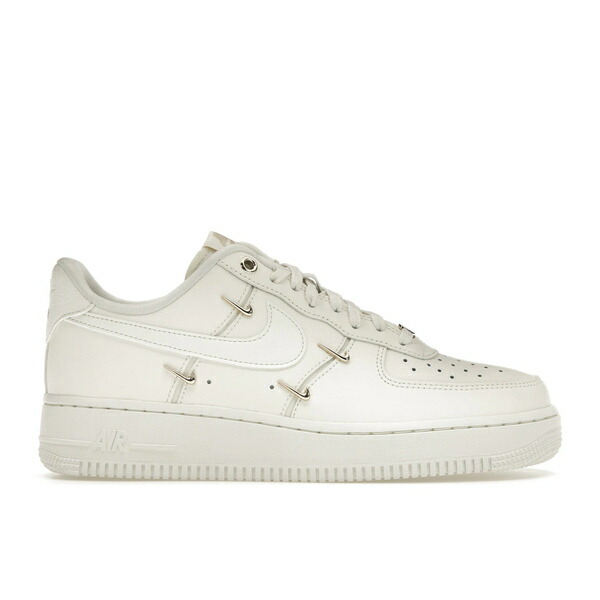 Nike ナイキ レディース スニーカー  【Nike Air Force 1 \u002707 LX CN Sail Gold Mini Swooshes (Women\u0027s)】  大きさ US_8.5(25.5糎) Sail/Sail-Metallic Gold