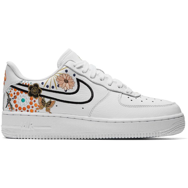 Nike ナイキ レディース スニーカー  【Nike Air Force 1 Low Lunar New Year (2018) (Women\u0027s)】  大きさ US_W_10 White/White-Habanero Red-Team Orange