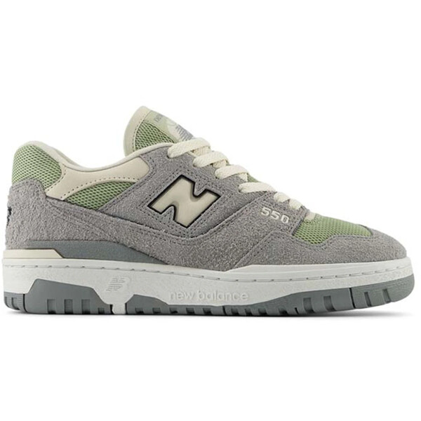 New Balance ニューバランス レディース スニーカー 【New Balance 550 Grey Day (Women's)】 サイズ US_8.5(25.5cm) Slate Grey/Olivine/Linen｜asty