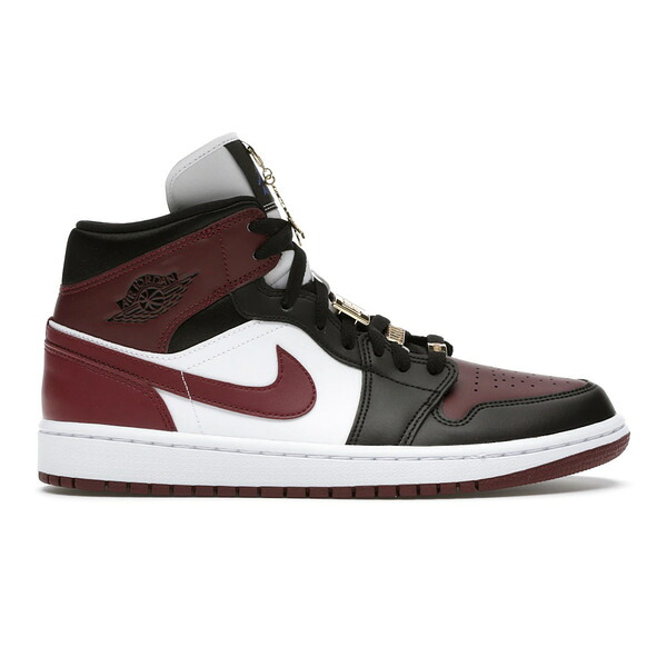 Jordan ジョーダン レディース スニーカー  【Jordan 1 Mid SE Black Dark Beetroot (Women\u0027s)】  大きさ US_6.5(23.5糎) Black/Dark Beetroot-White