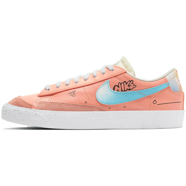 Nike ナイキ レディース スニーカー 【Nike Blazer Low 77 Ecstasy Crimson (Women\'s)】 サイズ US_6(23.0cm) Ecstasy Crimson/White-Black-Pulse Lake Blue｜asty
