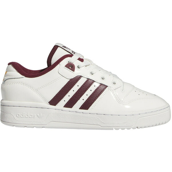adidas アディダス レディース スニーカー  【adidas Rivalry Low Cloud White Maroon Crystal White (Women\u0027s)】  大きさ US_5.5(22.5糎) Cloud White/Maroon/Crystal White