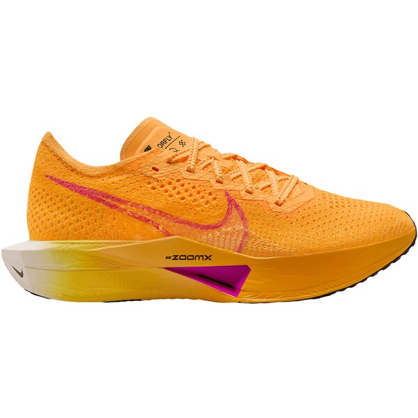 Nike ナイキ レディース スニーカー 【Nike ZoomX Vaporfly 3 Laser Orange (Women's)】 サイズ US_5(22.0cm) Laser Orange/Citron Pulse/Sail/Hyper Violet｜asty